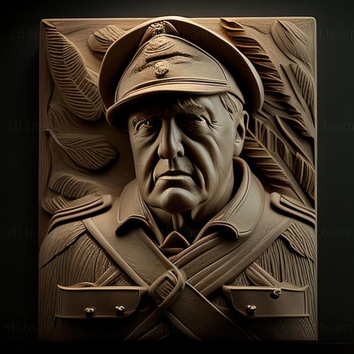 3D model General Patton PattonGeorge Scott (STL)